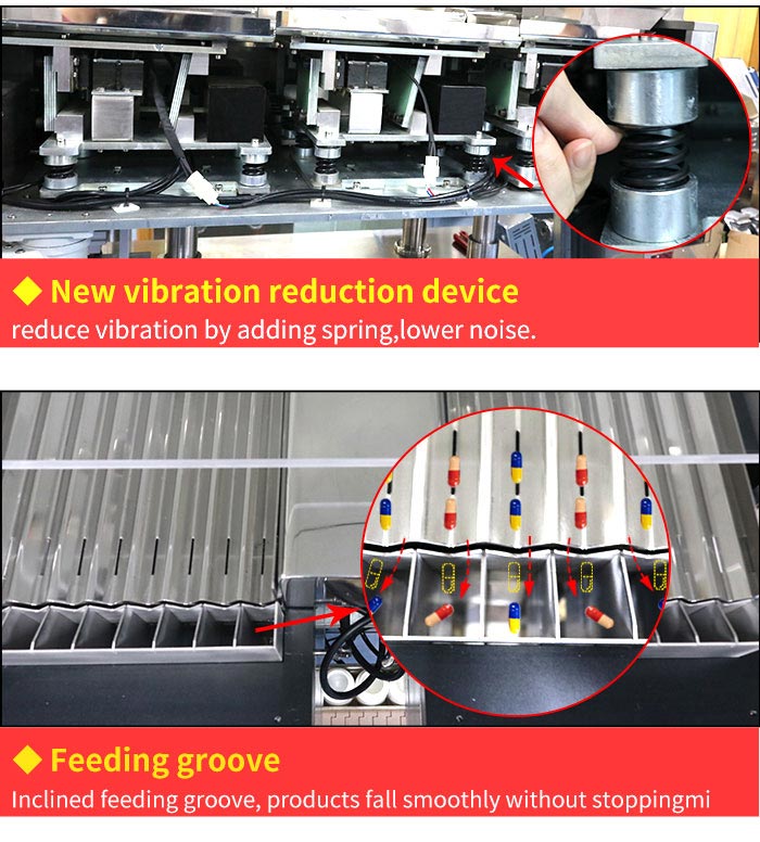 vibration capsule coungting machine