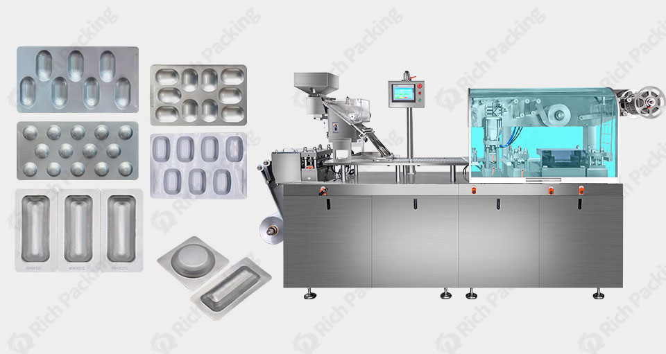 alu blister packing machine