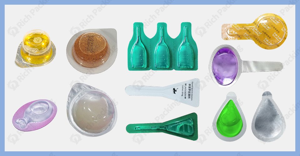 Liquid blister packaging applications