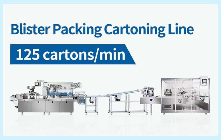blister cartoning line