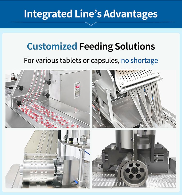 blister carton packing feeder