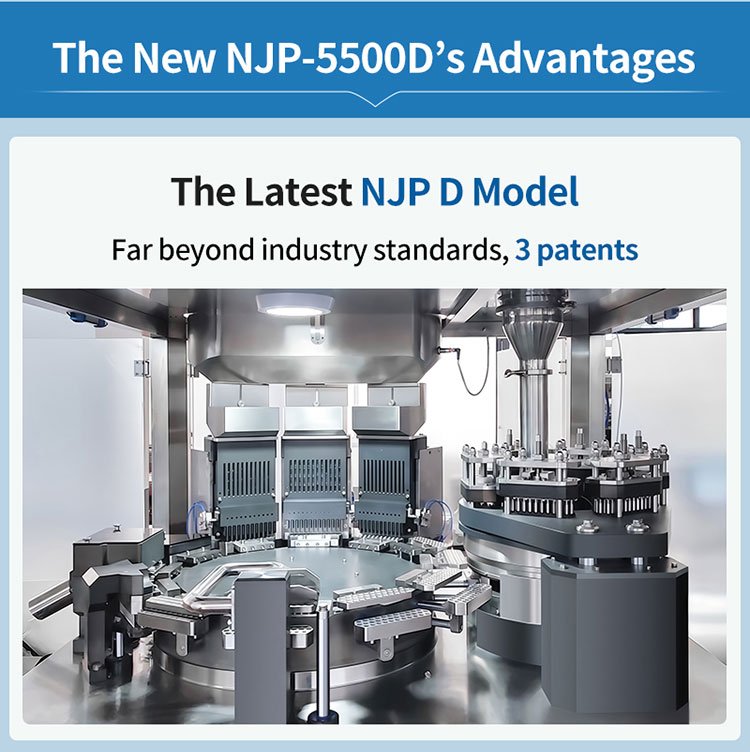 machine of filling capsules