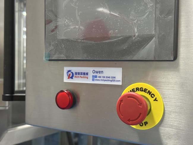 after sales service of Rich Packing