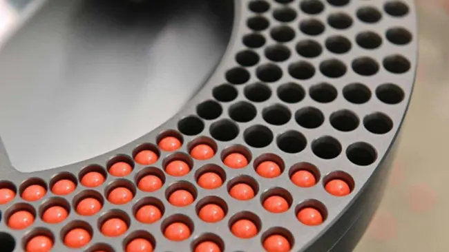 semi auto capsule filling machine station