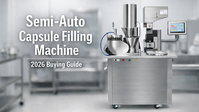 Semi Auto Capsule Filling Machine