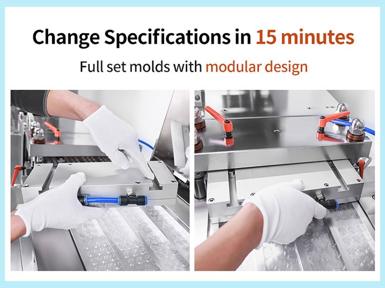 change specs in 15 minutes