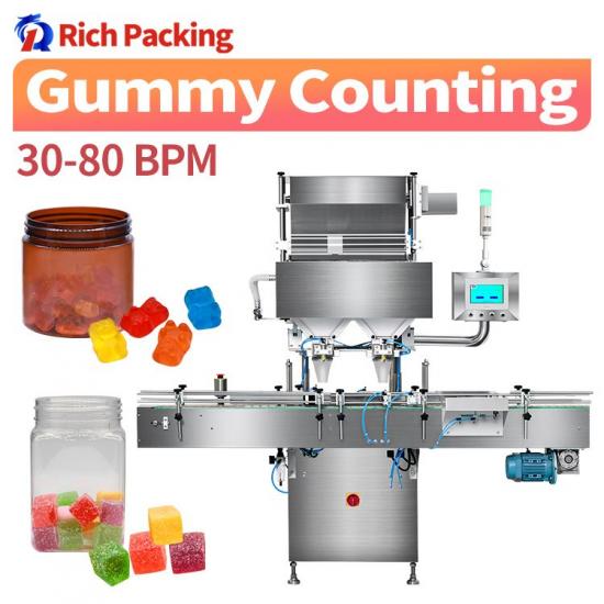 Gummy Bear Counting Machine Fully Automatic
