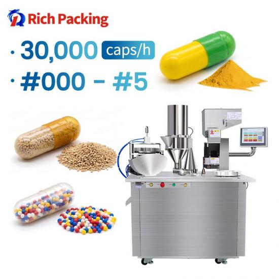 capsule filling machine semi