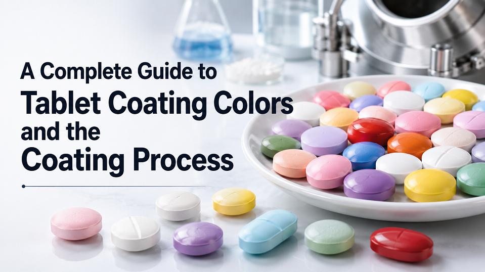 Una guida completa ai colori per il rivestimento delle compresse e al processo di rivestimento