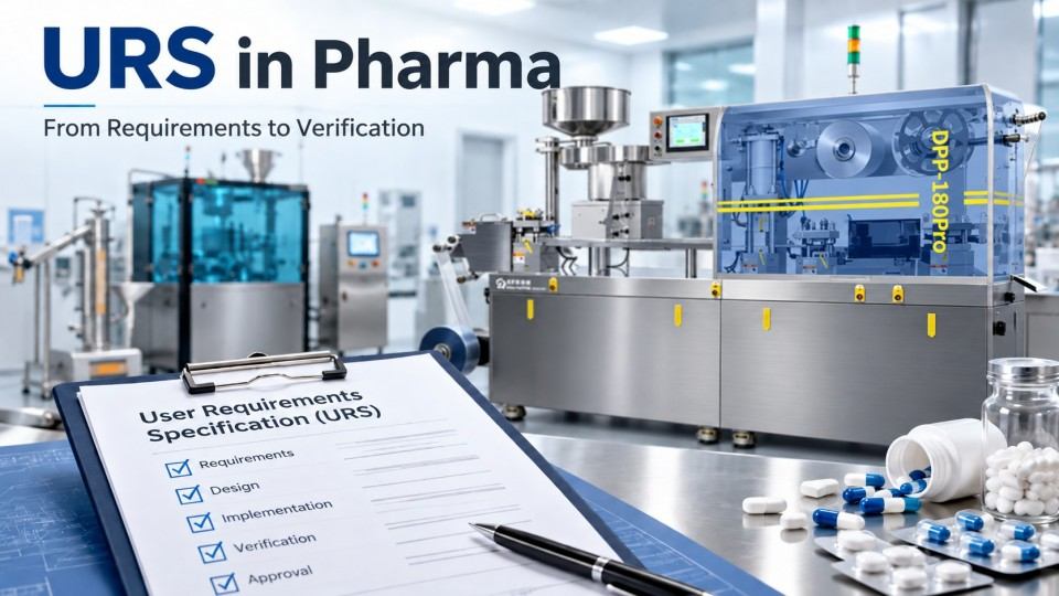 Cos'è una User Requirement Specification (URS) nel settore farmaceutico? Esempi, modelli e requisiti delle attrezzature
