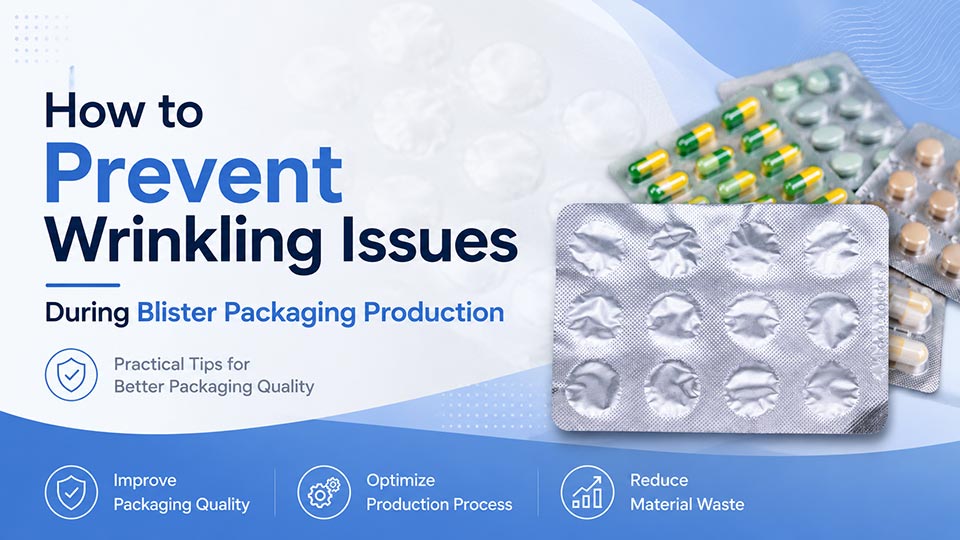 Come prevenire i problemi di formazione di grinze durante la produzione del confezionamento in blister