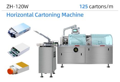 Macchina imballatrice orizzontale per scatole di cartone ZH-120W