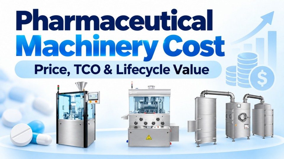 Costo dei macchinari farmaceutici: una guida pratica al prezzo, ai costi operativi e al costo totale di proprietà (TCO)