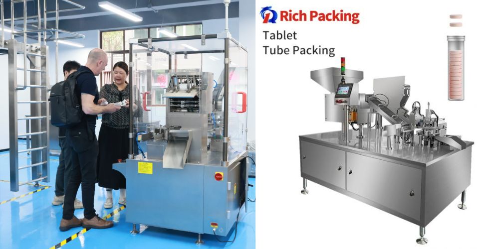 Global Supplement Leader Explores Advanced Tube Filling Machine at Rich Packing  
