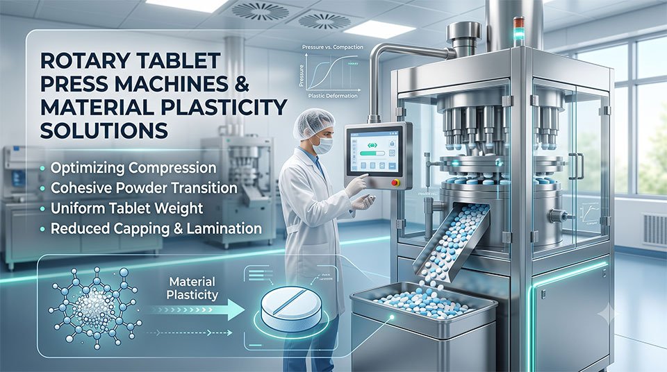 Padroneggiare la plasticità dei materiali nella compressione delle compresse: guida esperta