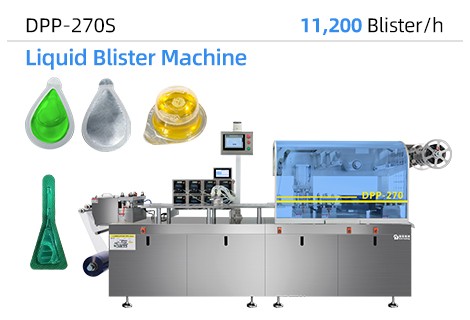 Macchina confezionatrice blister per liquidi DPP-270S