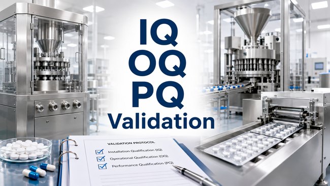 Validazione IQ OQ PQ: 7 controlli critici per la qualificazione delle apparecchiature farmaceutiche