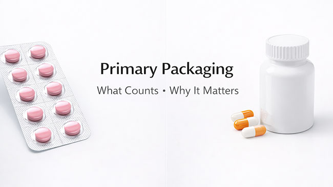 Primary Packaging for Medicines: A Beginner-Friendly Guide to What Counts and Why