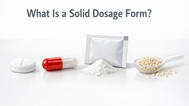 What Is a Solid Dosage Form? Types, Benefits, and How It Affects Manufacturing