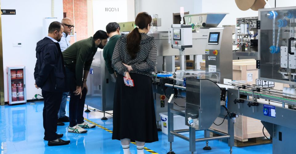 Ispezione della fabbrica dei clienti indiani presso RichPacking